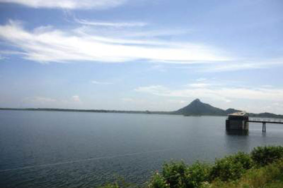 Udawalawe rainwater reservoir 